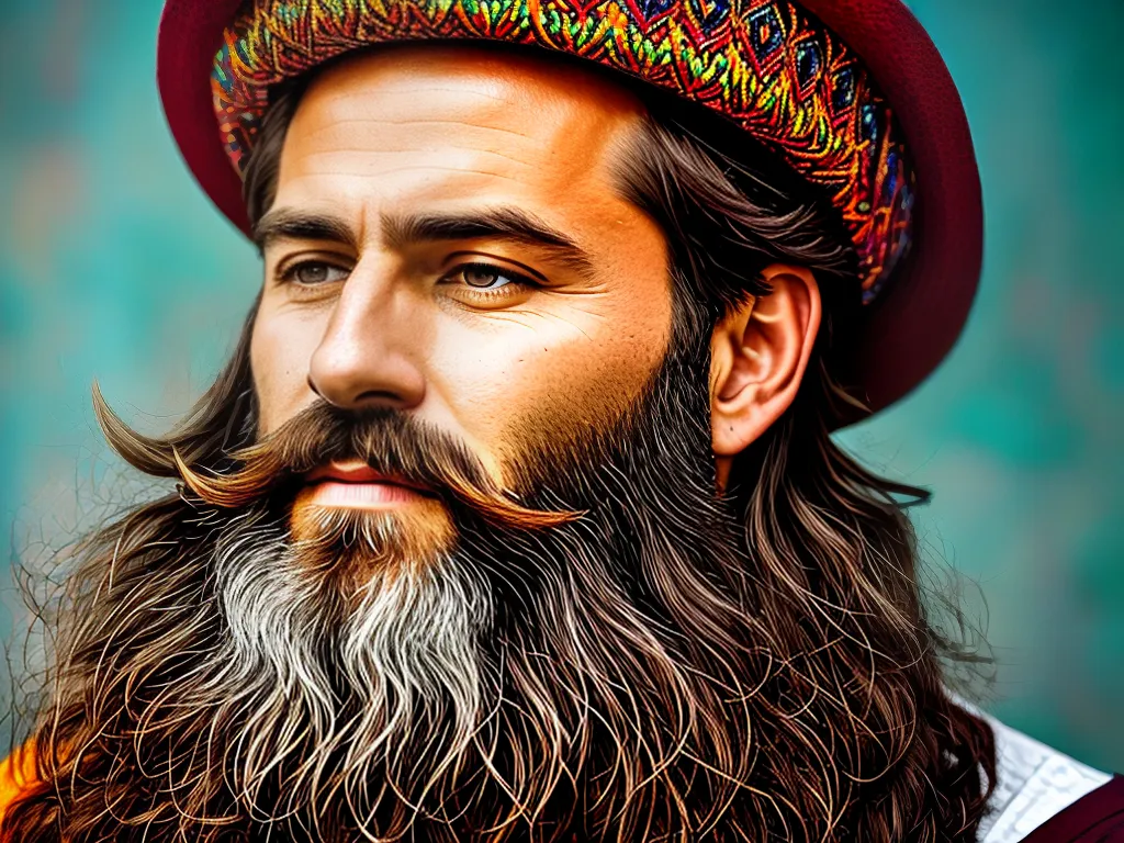 Mosaicos Barbudos: A Arte da Influência Fotos A influencia das barbas na arte do mosaico 2