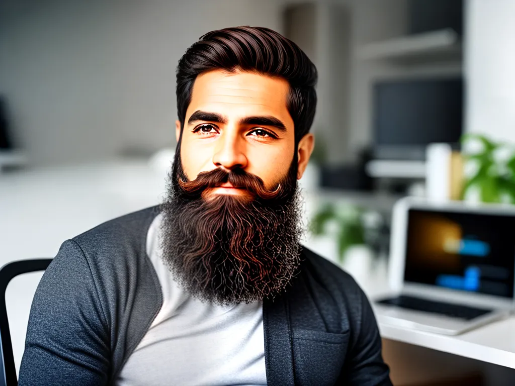 A Barba Tech: A Relação Entre Barbas e Tecnologia Fotos Barbas e a industria da tecnologia