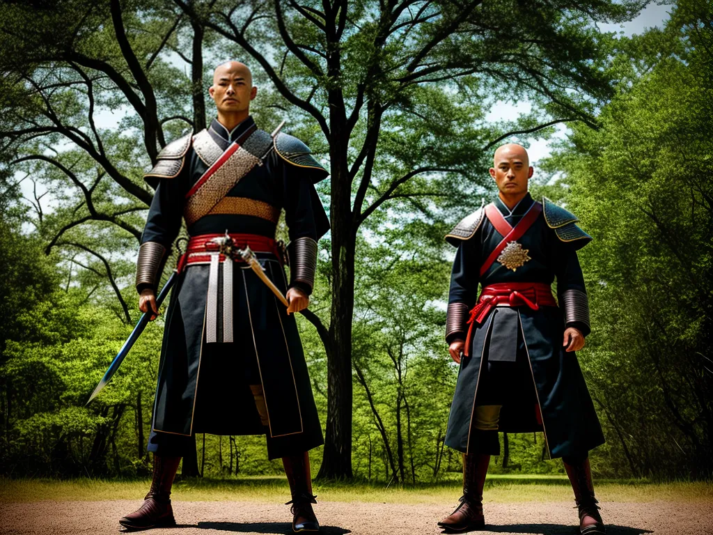 Fotos samurai calvo