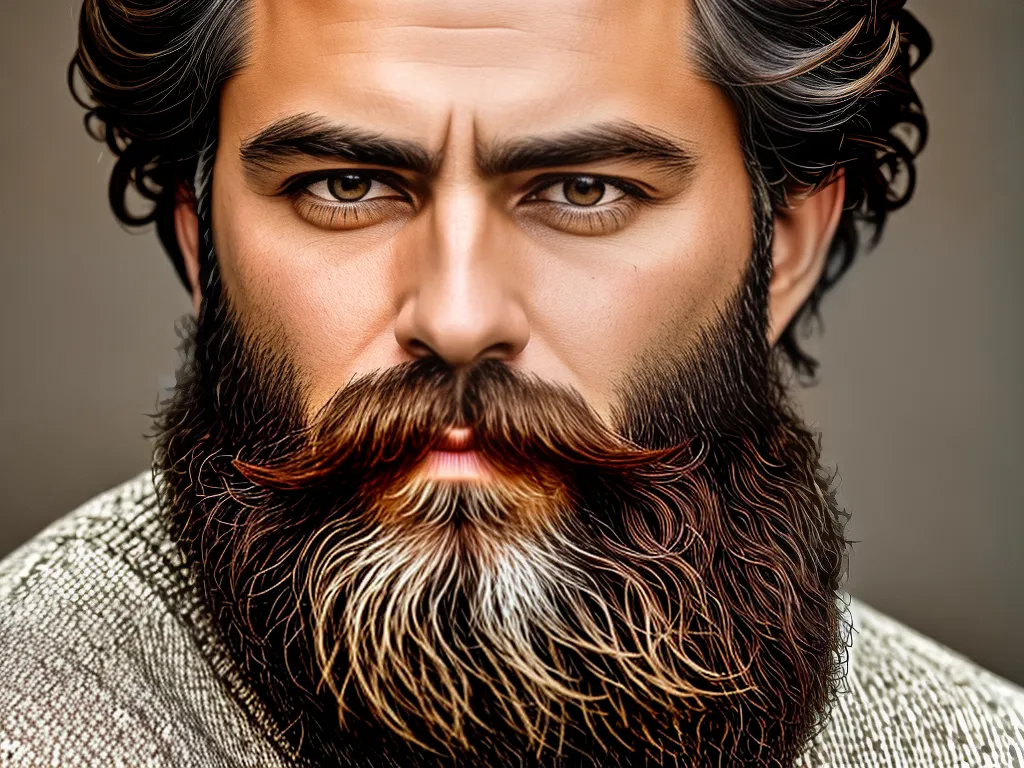 Barbas Bordadas: A Arte da Influência Masculina 1 Imagens A influencia das barbas na arte do bordado