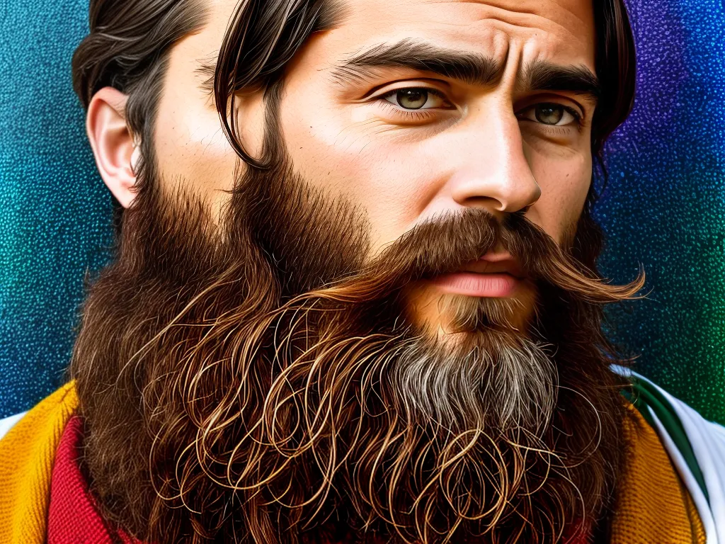 Mosaicos Barbudos: A Arte da Influência 1 Imagens A influencia das barbas na arte do mosaico 2