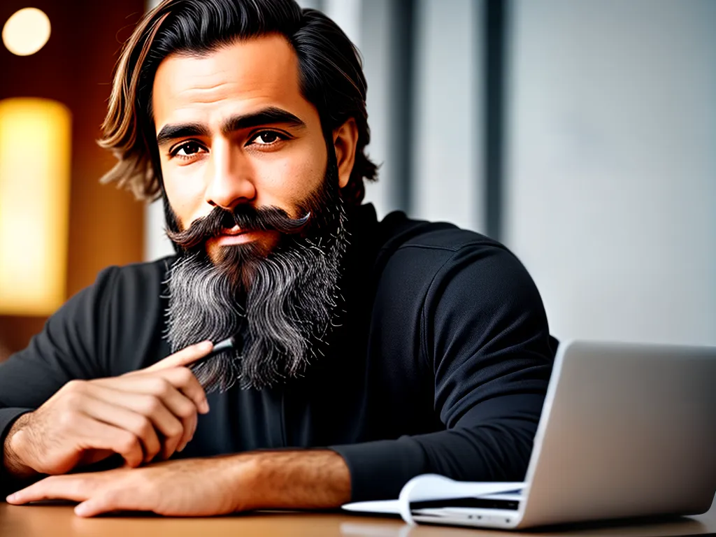 A Barba Tech: A Relação Entre Barbas e Tecnologia 1 Imagens Barbas e a industria da tecnologia