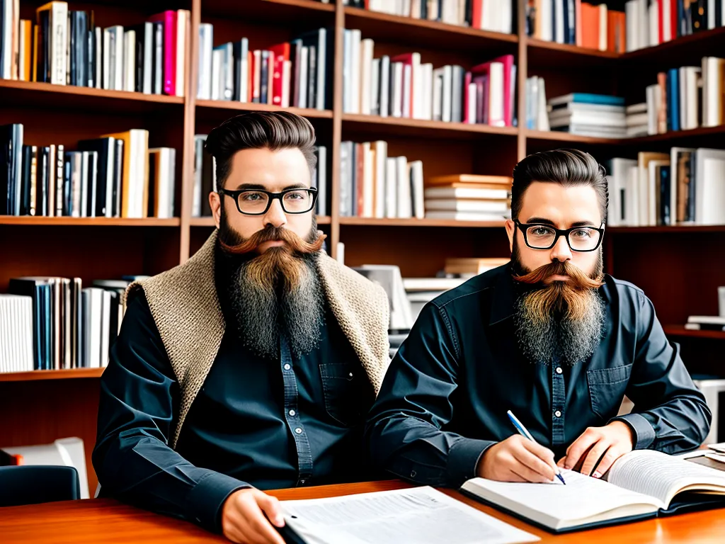 Barbas: Tendência no Design Gráfico 1 Imagens Barbas e a industria do design grafico