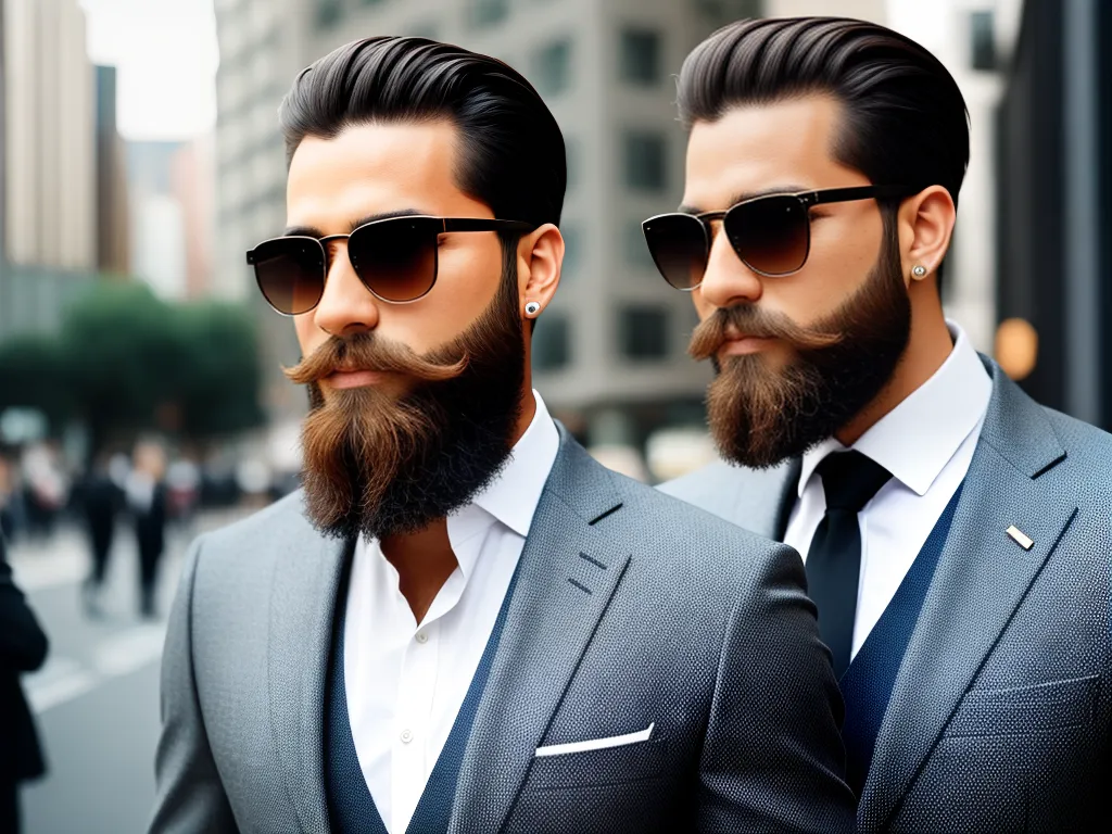 Tendências de Barbas: Presente e Futuro 1 Imagens Barbas e a moda tendencias atuais e futuras