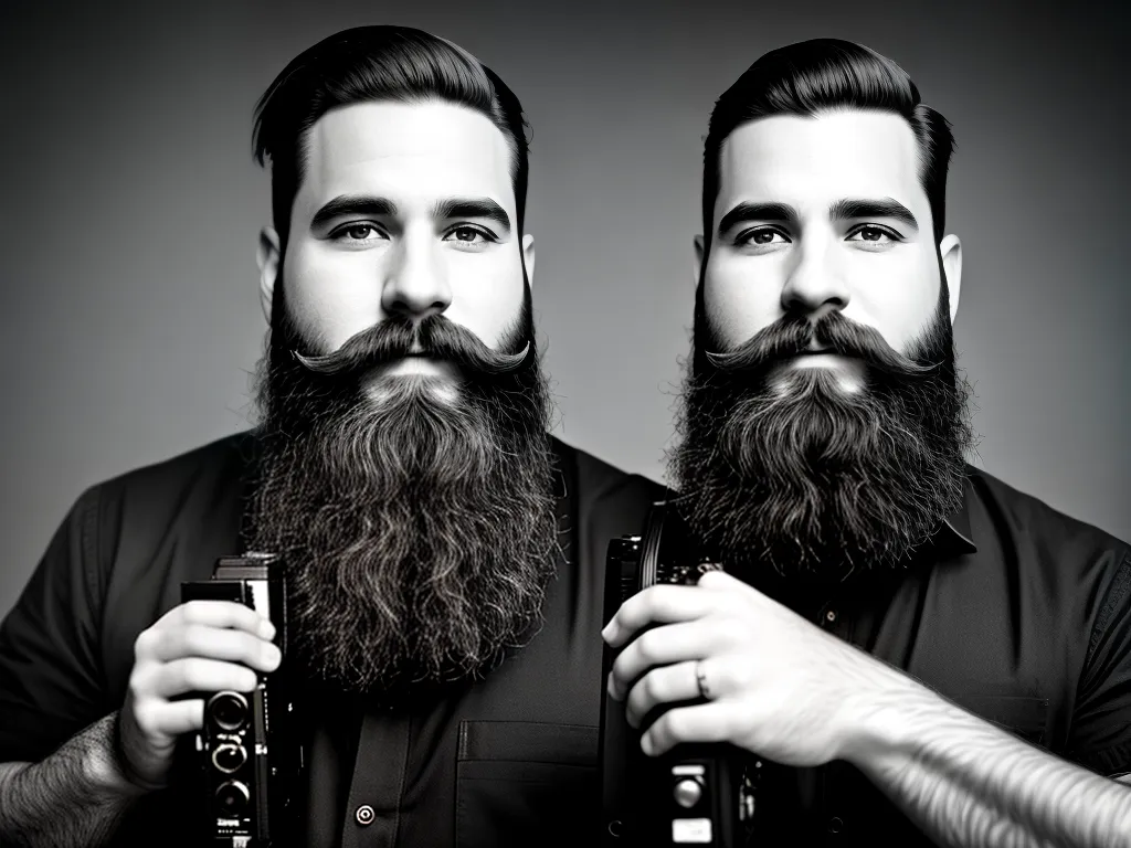 Barbas em Foco: A Fotografia e a Estética Masculina 2 fotografia Barbas e a industria da fotografia