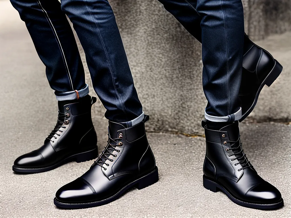Estilo nos Pés: Botas Masculinas Incríveis 2 fotografia botas masculinas estilosas