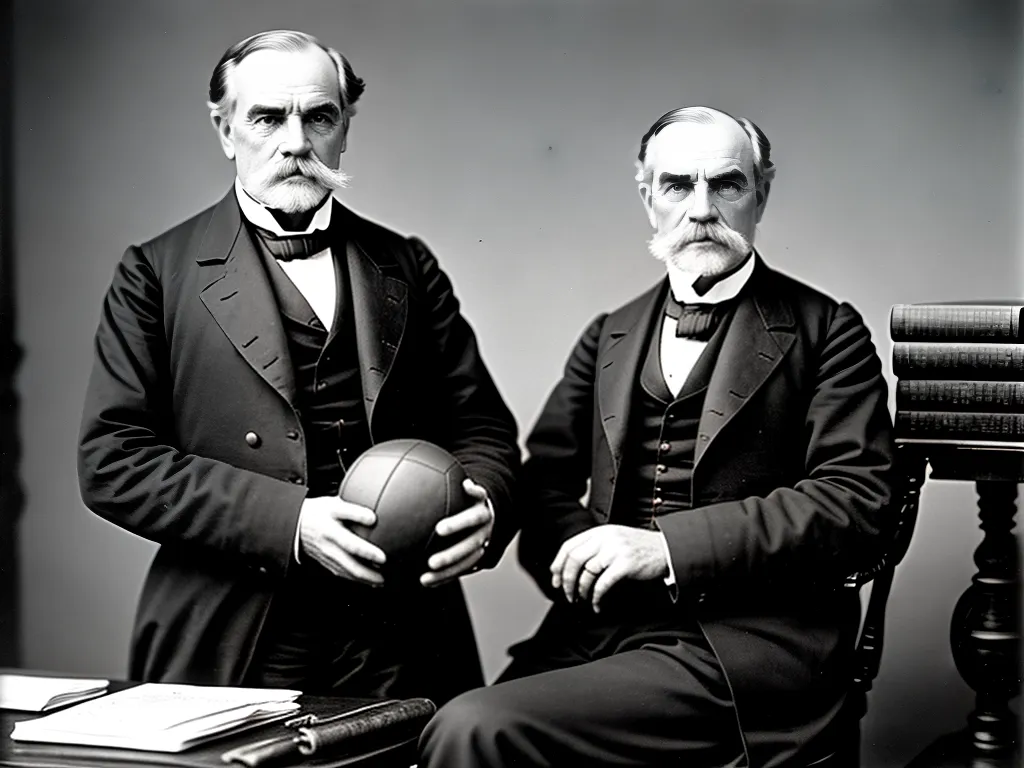 Descobrindo o Criador do Futebol. 2 fotografia inventor do futebol