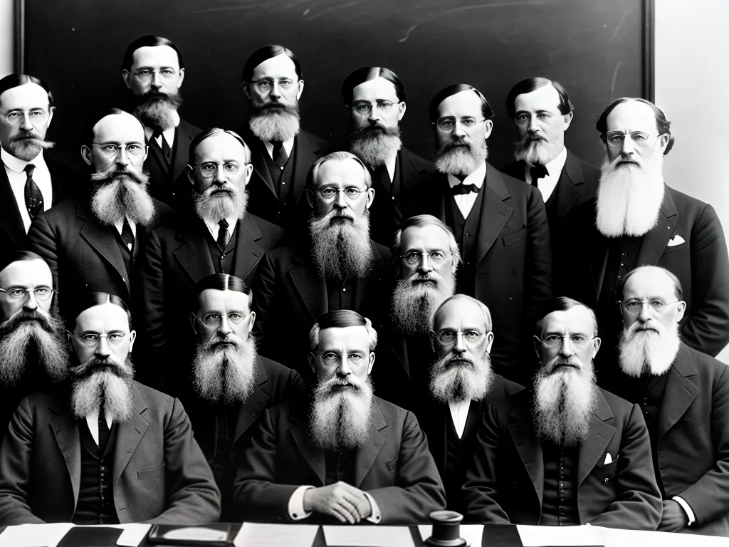 ilustracao A historia das barbas na ciencia