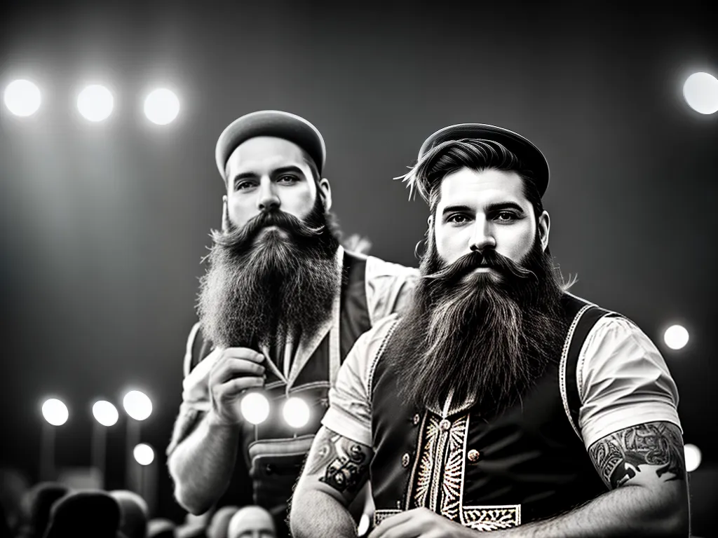 Barbas no Circo: História e Significado 3 ilustracao A historia das barbas no circo e seu significado