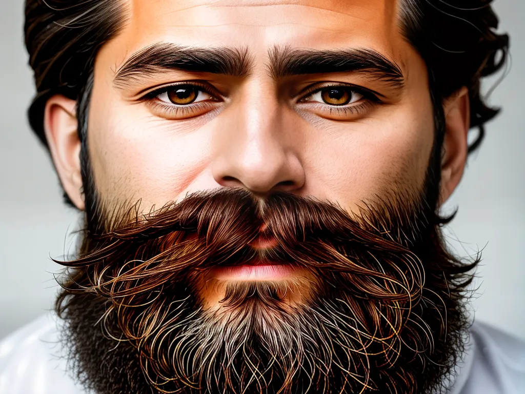 Barbas Bordadas: A Arte da Influência Masculina 3 ilustracao A influencia das barbas na arte do bordado