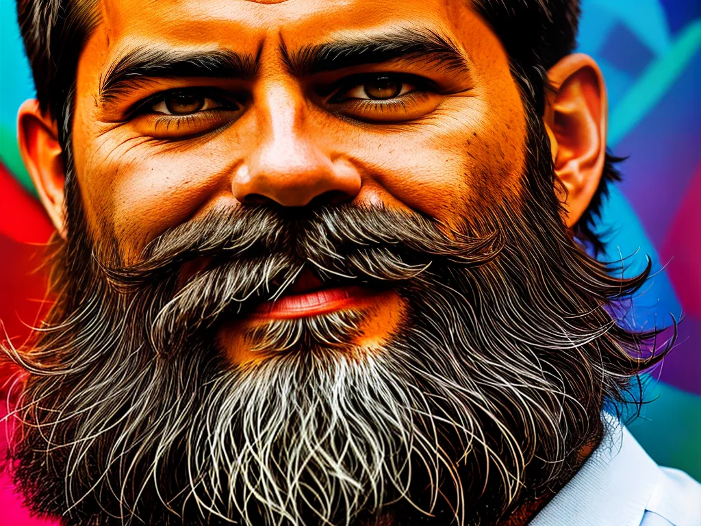 Mosaicos Barbudos: A Arte da Influência 3 ilustracao A influencia das barbas na arte do mosaico 2