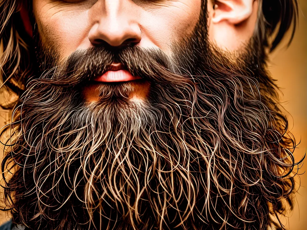 Barbas Mosaicas: A Arte da Influência Masculina 4 ilustracao A influencia das barbas na arte do mosaico 4