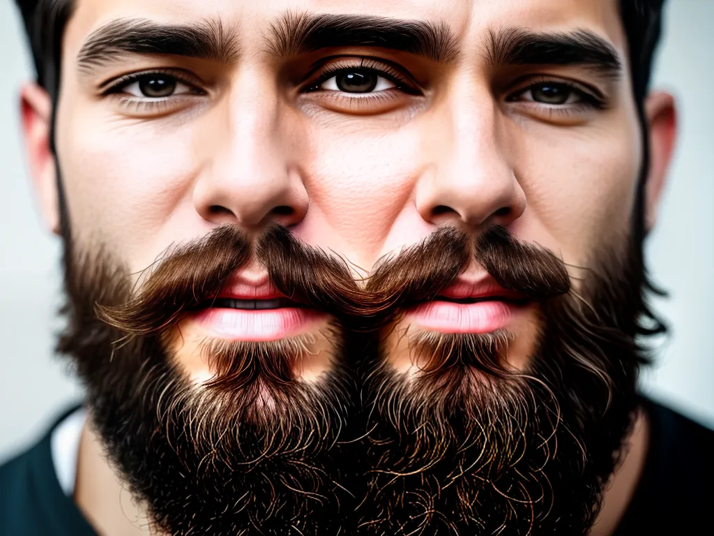 ilustracao Barbas e cuidados com a pele dicas para evitar irritacoes