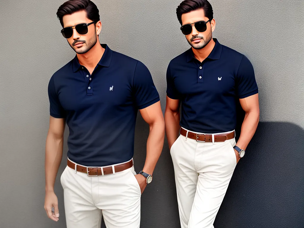 Guia de Estilo: Camisa Polo Masculina 3 ilustracao como usar camisa polo masculina