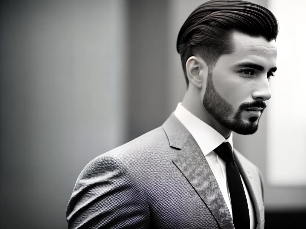 Estilo Atemporal: Cortes de Cabelo Masculino Clássico 3 ilustracao cortes de cabelo masculino classico