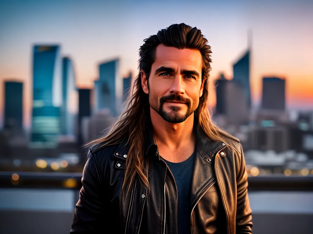 Estilos Masculinos: Cortes Longos de Cabelo 3 ilustracao cortes de cabelos masculinos longos