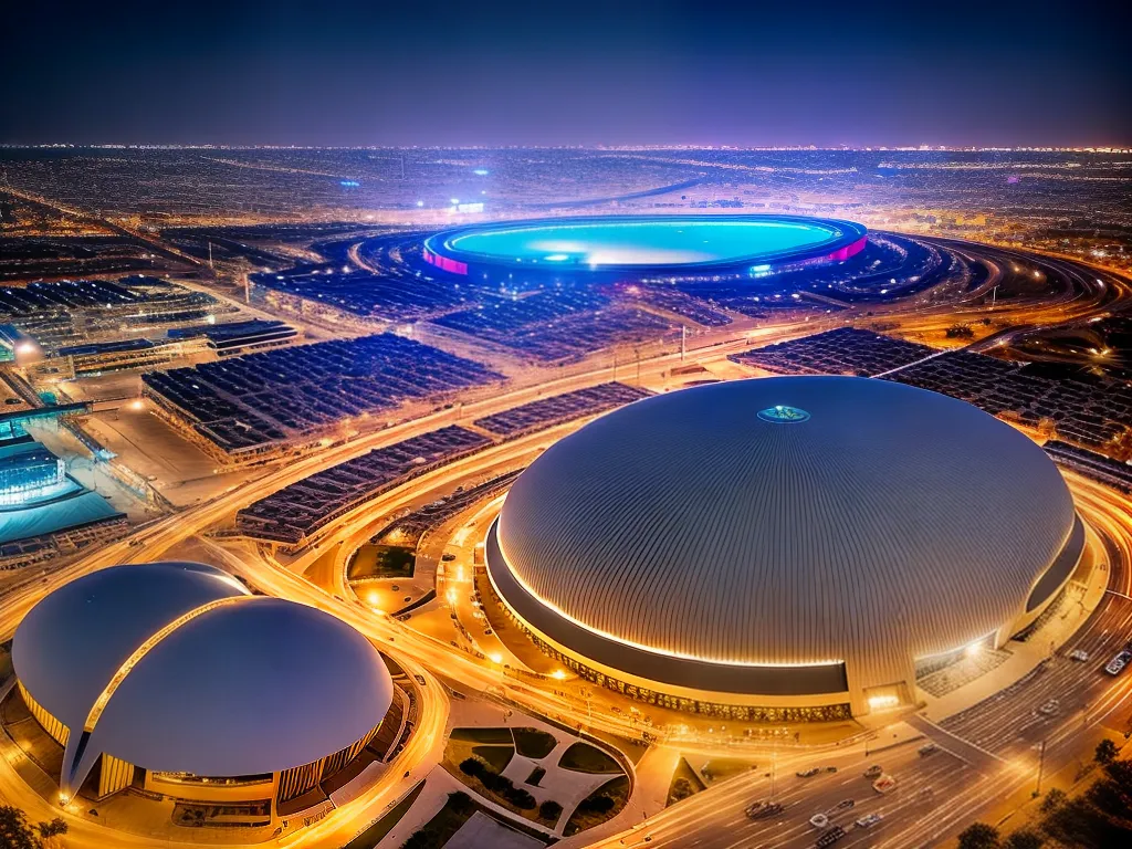 O Estádio Milionário: O Mais Caro do Mundo 3 ilustracao estadio mais caro do mundo