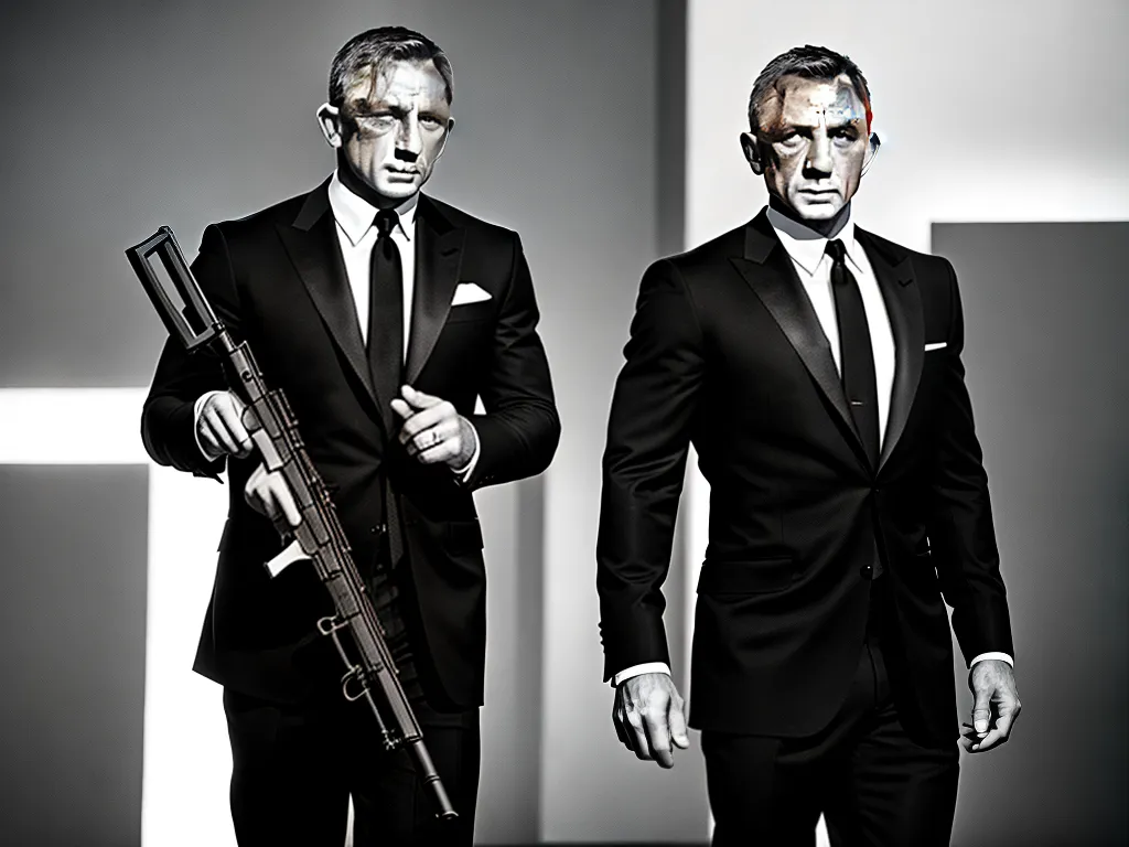 ilustracao filmes de daniel craig 1