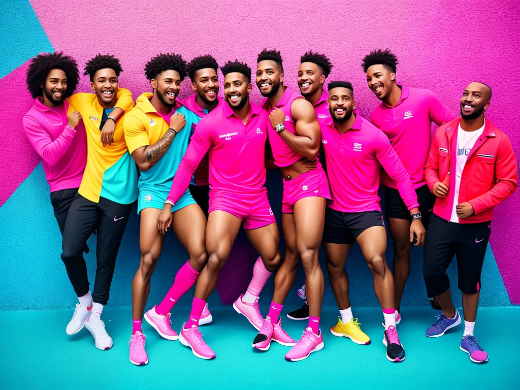 Quebrando Tabus: Homens Vestindo Rosa 3 ilustracao homens de rosa