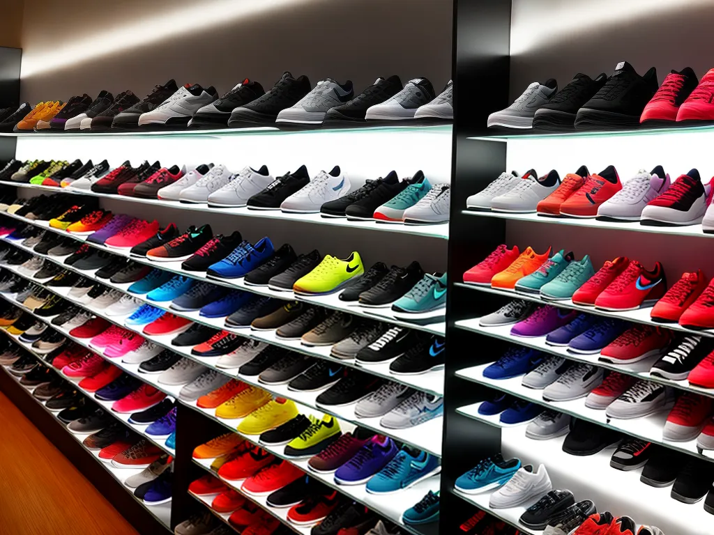 ilustracao tenis nike ate 150 reais