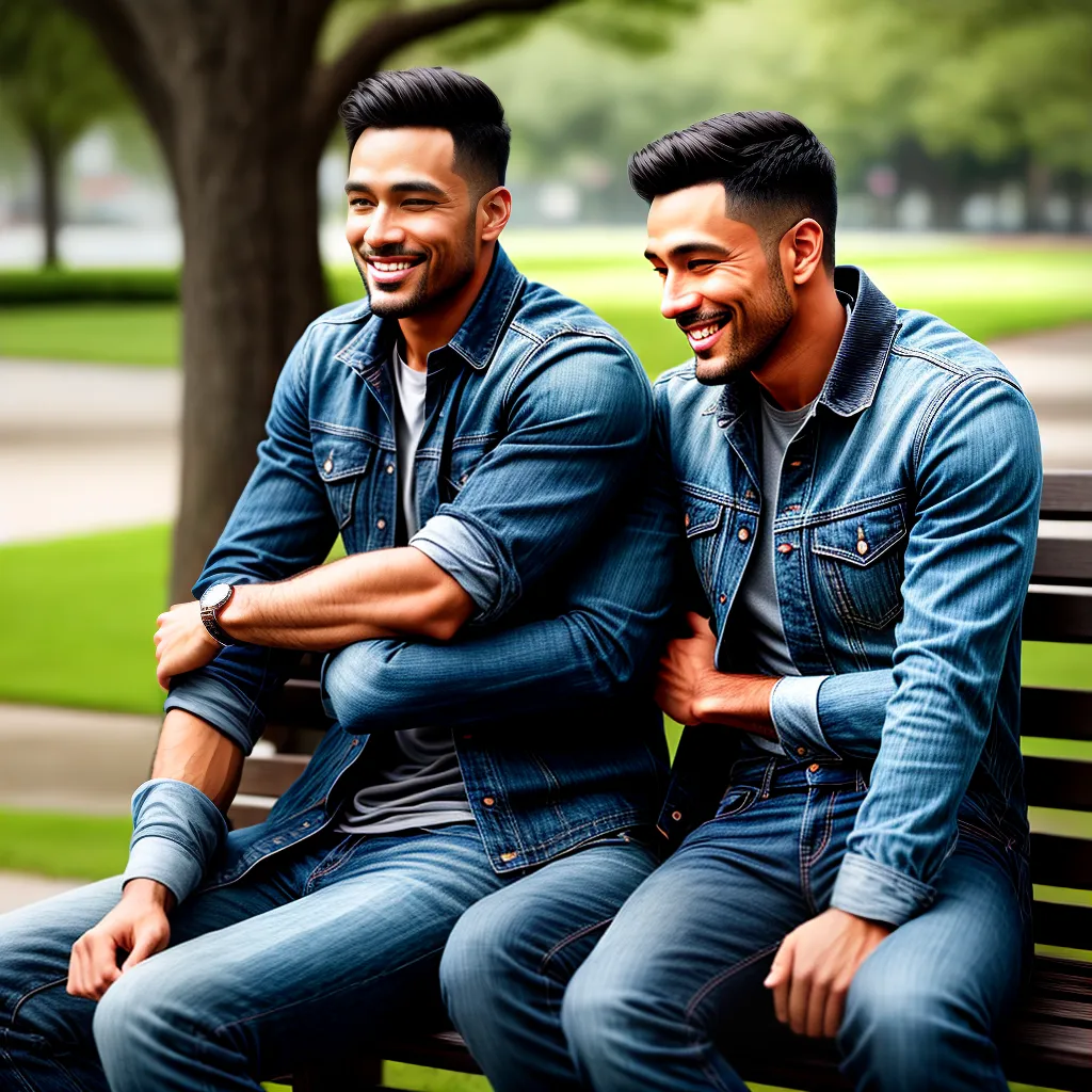 Companheirismo: A Chave para um Relacionamento Masculino Saudável 3 Fotos amizade masculina conversa banco