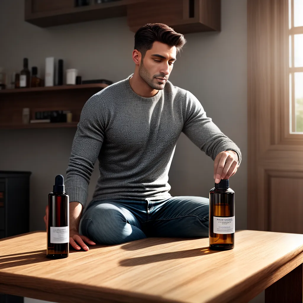 Aromaterapia: Benefícios dos Óleos Essenciais para a Saúde Masculina 3 Fotos aromaterapia homem bem estar