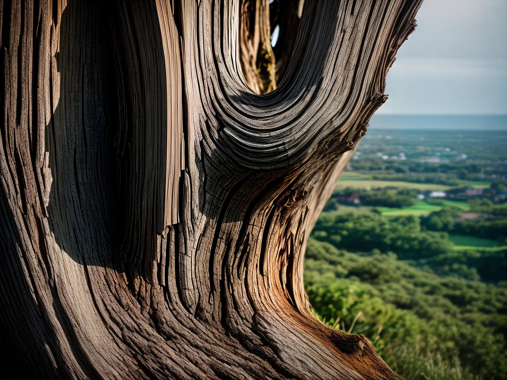 Entenda o processo de envelhecimento. 2 Fotos arvore envelhecimento textura forte