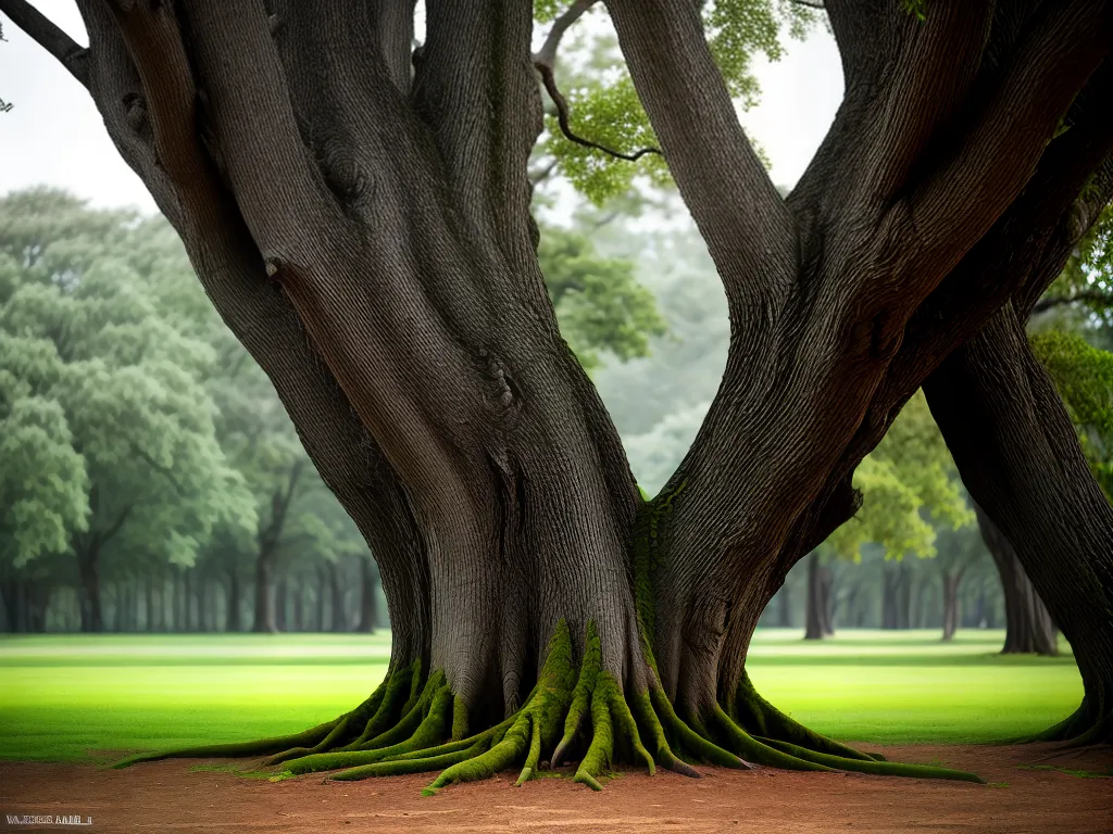 Entenda o processo de envelhecimento. 4 Fotos arvore velha bark rugoso rings memorias