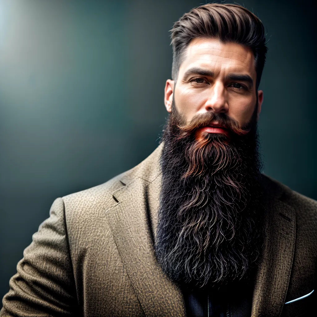 Fotos barba autoconfianca masculinidade 1
