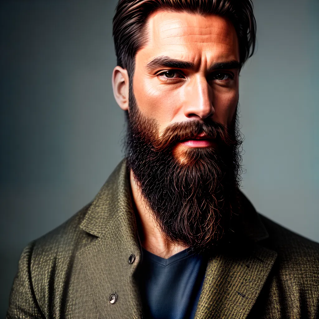 Fotos barba autoconfianca masculinidade pele