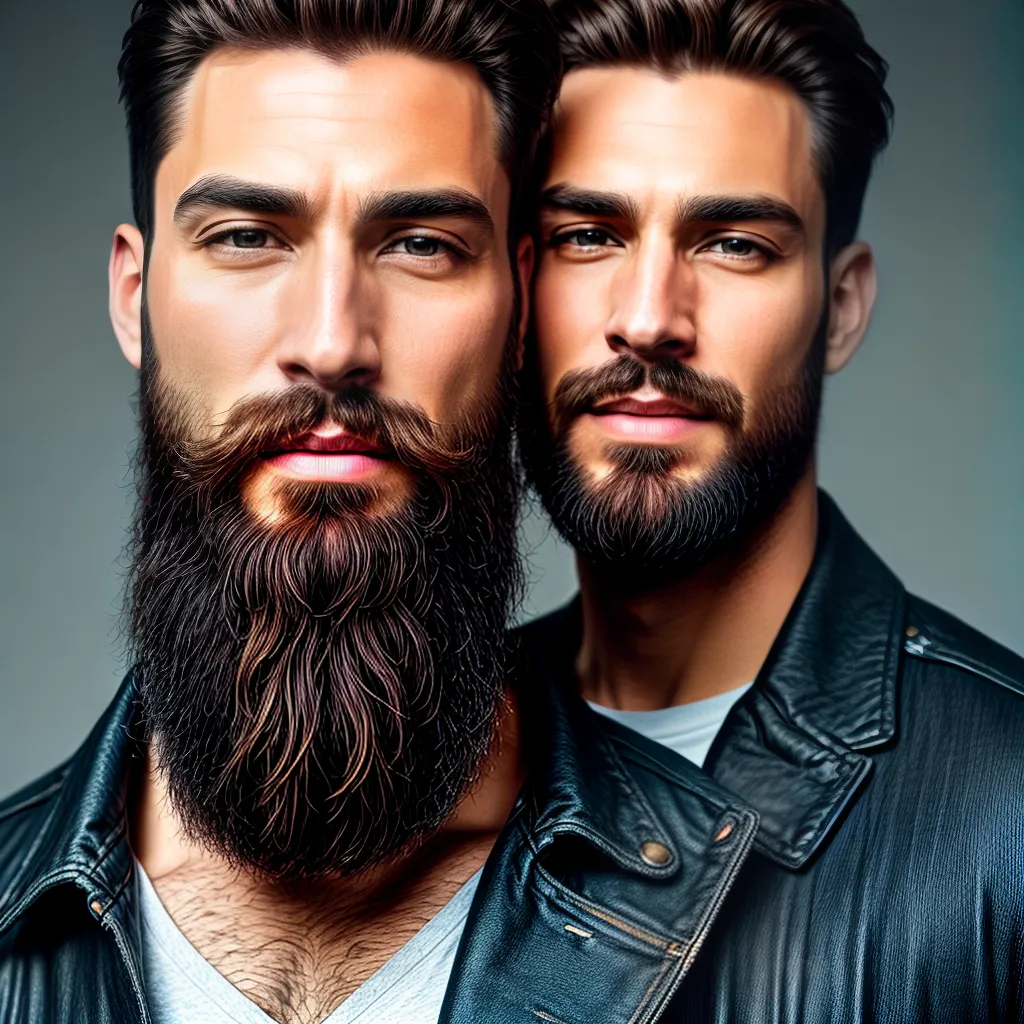 Fotos barba autoconfianca masculinidade