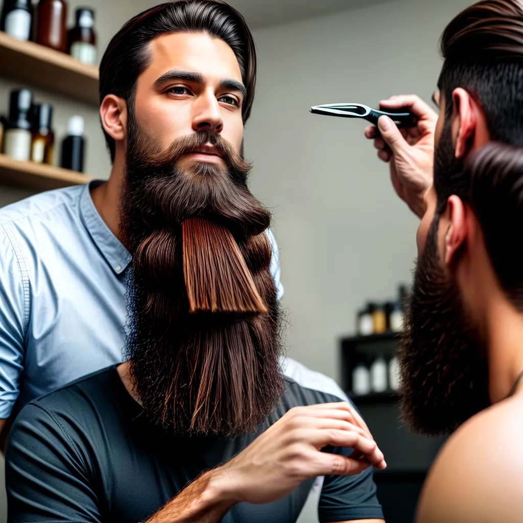 Fotos barba cuidado homem espelho produtos 1