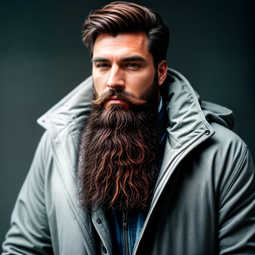 Fotos barba cuidados limpeza estilo