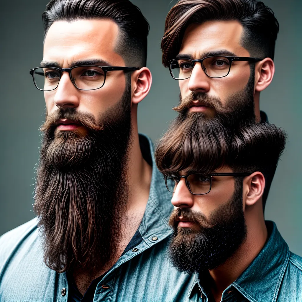 Fotos barba estilos formato rosto