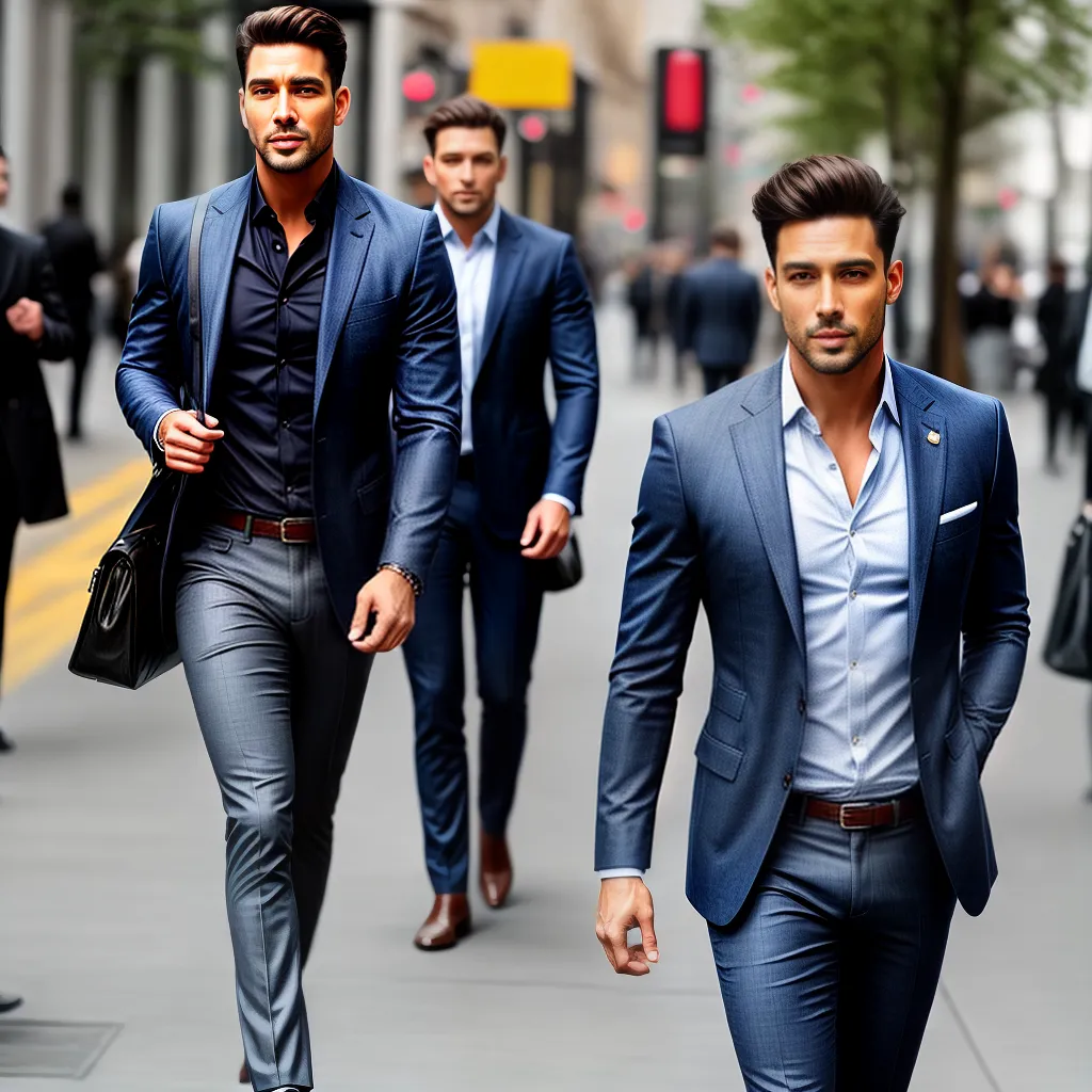 Fotos blazer jeans camiseta homem elegante