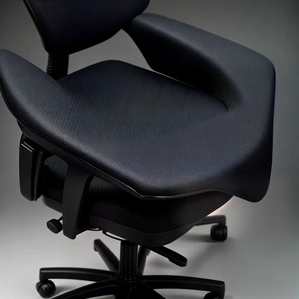 Fotos cadeira escritorio ergonomica altura lombar 1
