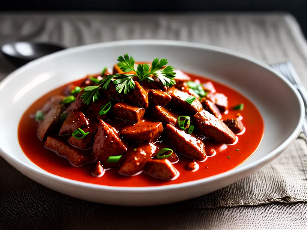 Os segredos para fazer um strogonoff de carne cremoso e saboroso Fotos carne cremosa arroz parsley
