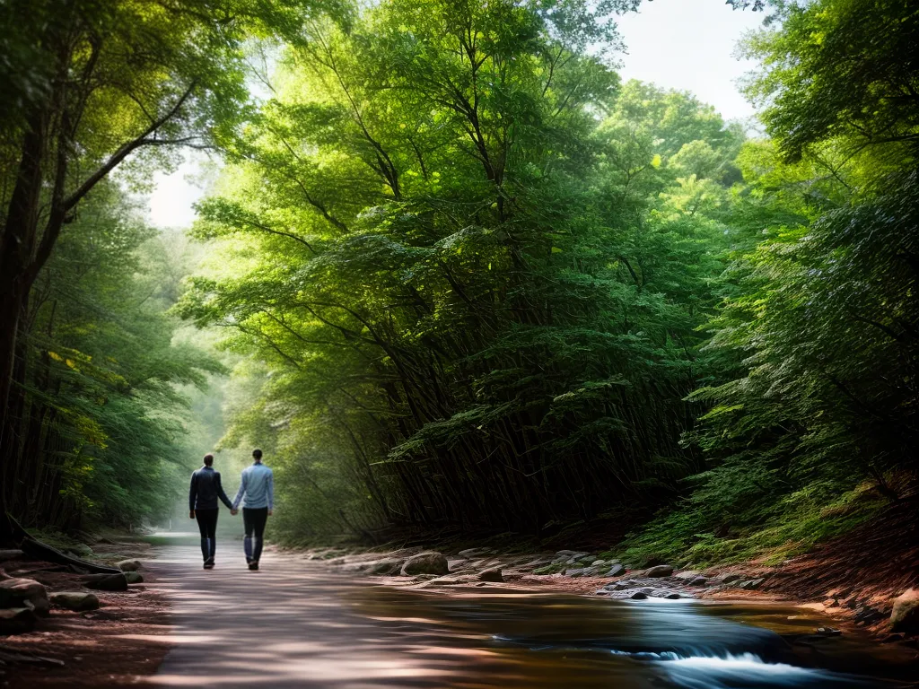Como manter um relacionamento amoroso saudável e duradouro. 3 Fotos casal maos natureza serenidade