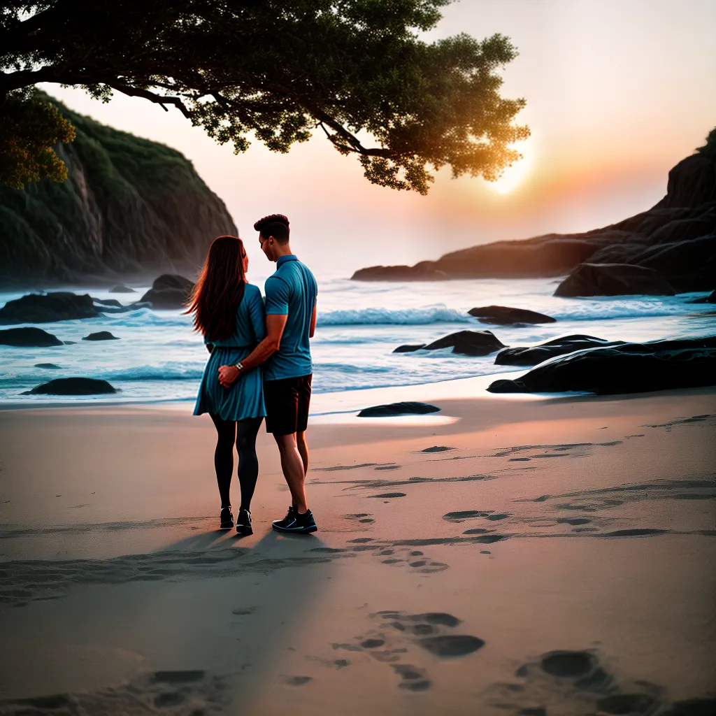 Dicas para construir um relacionamento saudável e duradouro. 1 Fotos casal maos praia por do sol