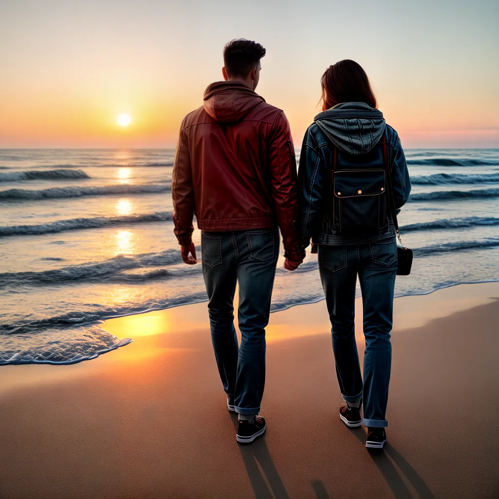 Dicas para construir um relacionamento saudável e duradouro. 4 Fotos casal praia por do sol amor