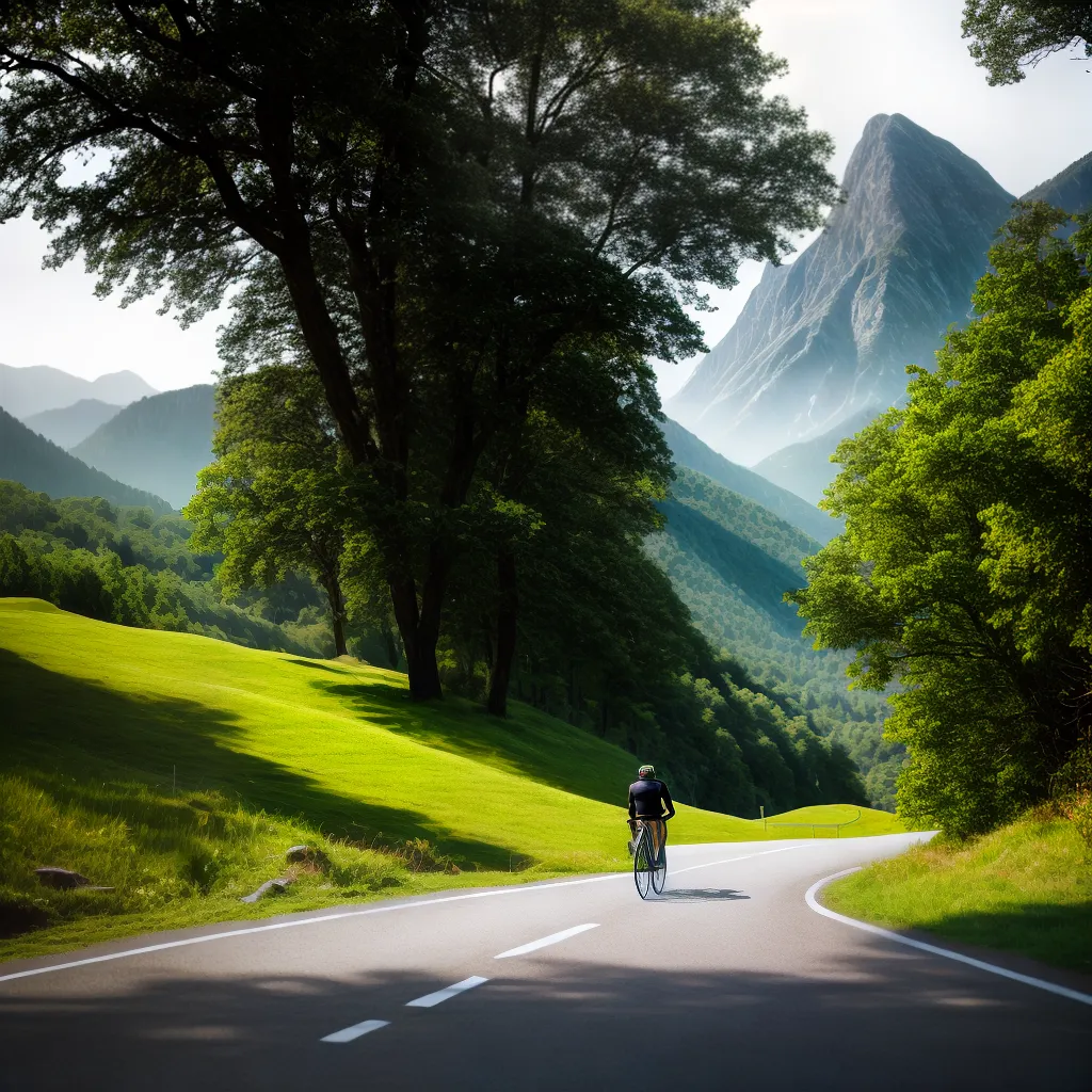 Fotos ciclismo liberdade estrada montanha paisagem