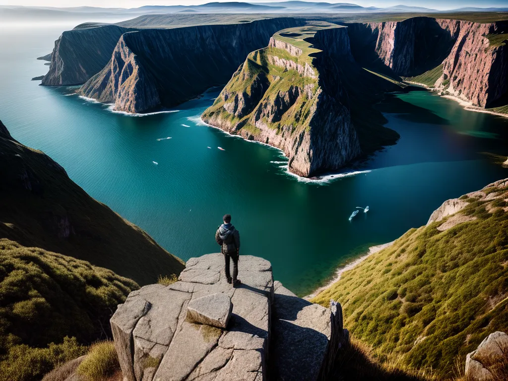 Fotos cliff edge vulnerabilidade paisagem
