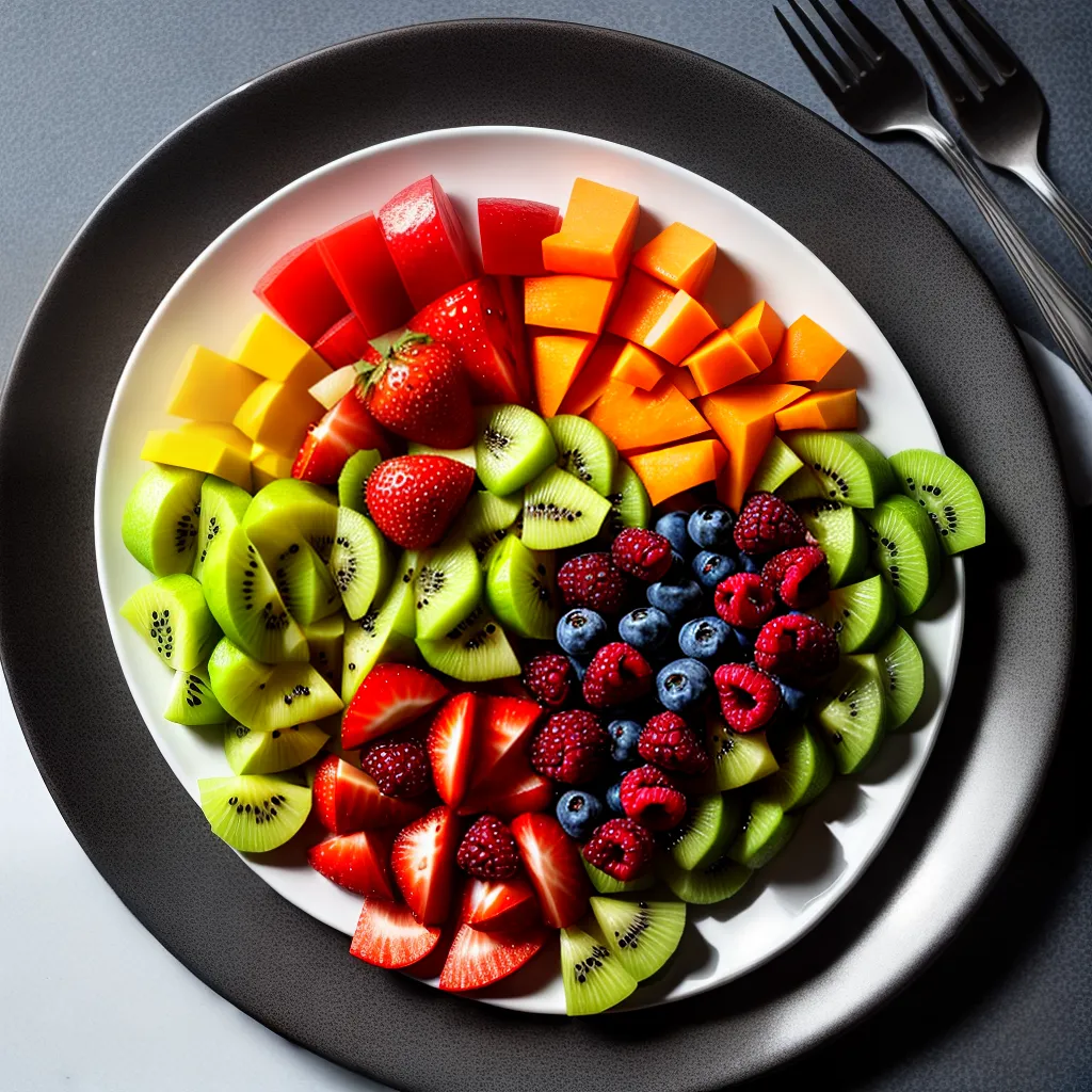 Fotos comida colorida nutrientes saudaveis
