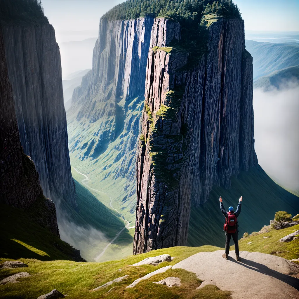 Como alcançar a autorrealização em sua vida pessoal. 3 Fotos conquista topo montanha natureza