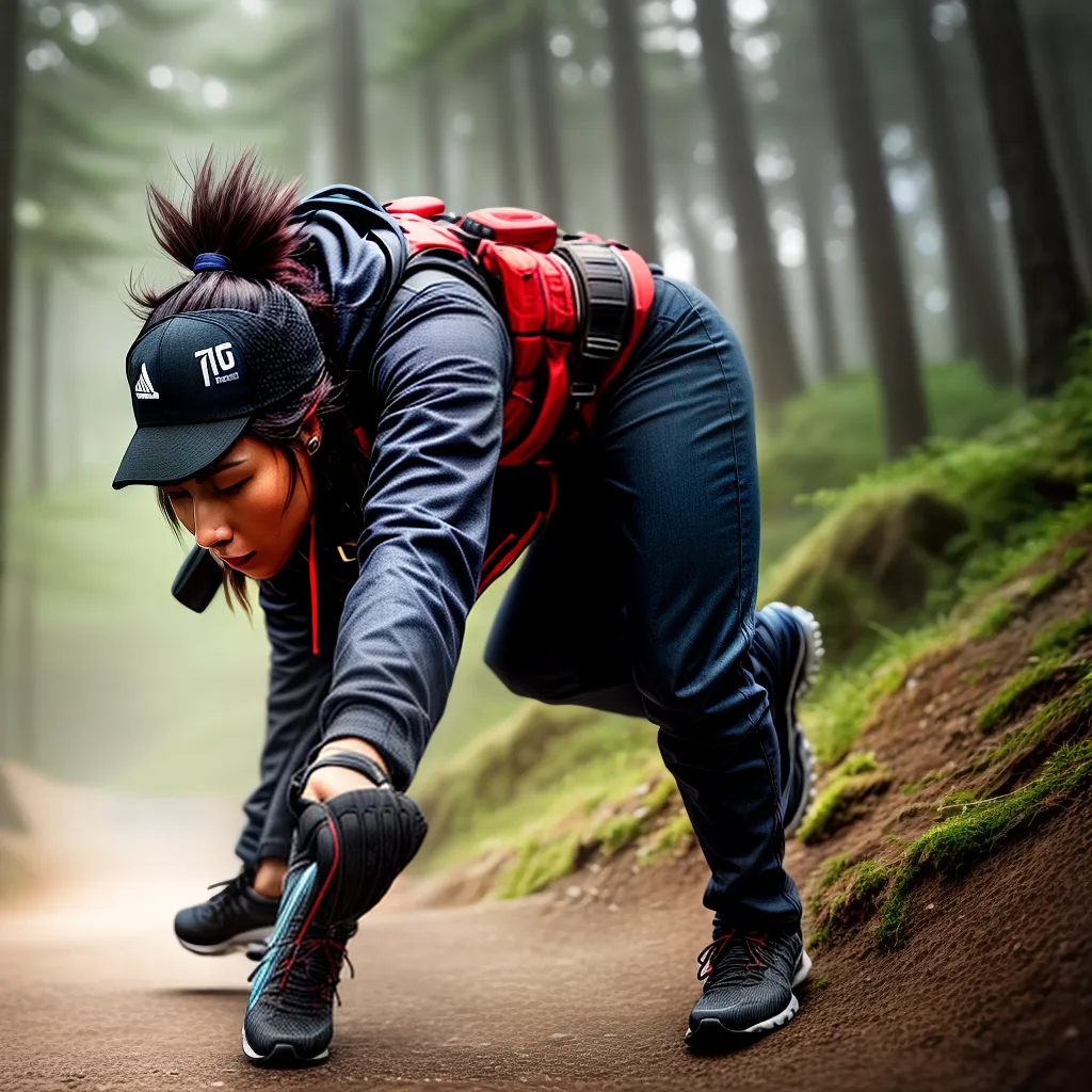 Fotos corrida colina resiliencia determinacao