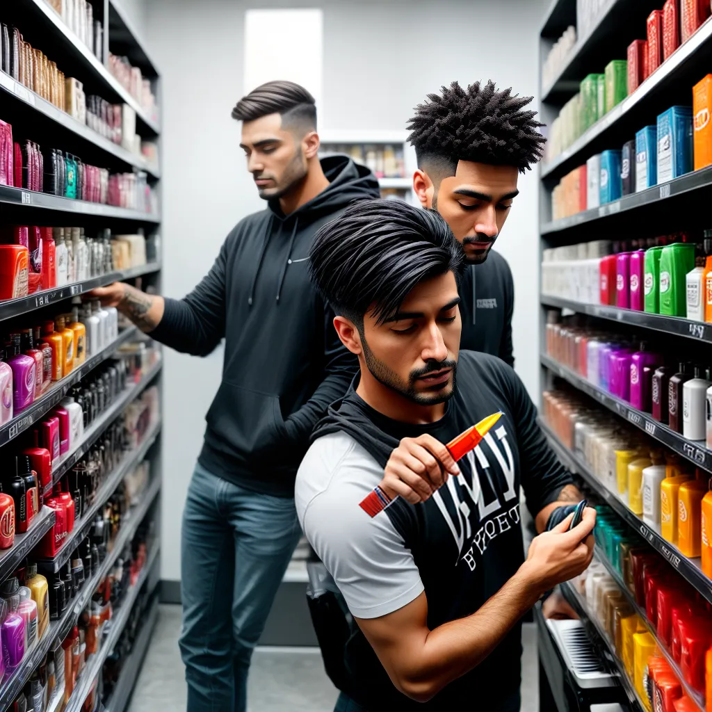 Como escolher as melhores tinturas para cabelo masculino 4 Fotos escolha tintura cabelo homem