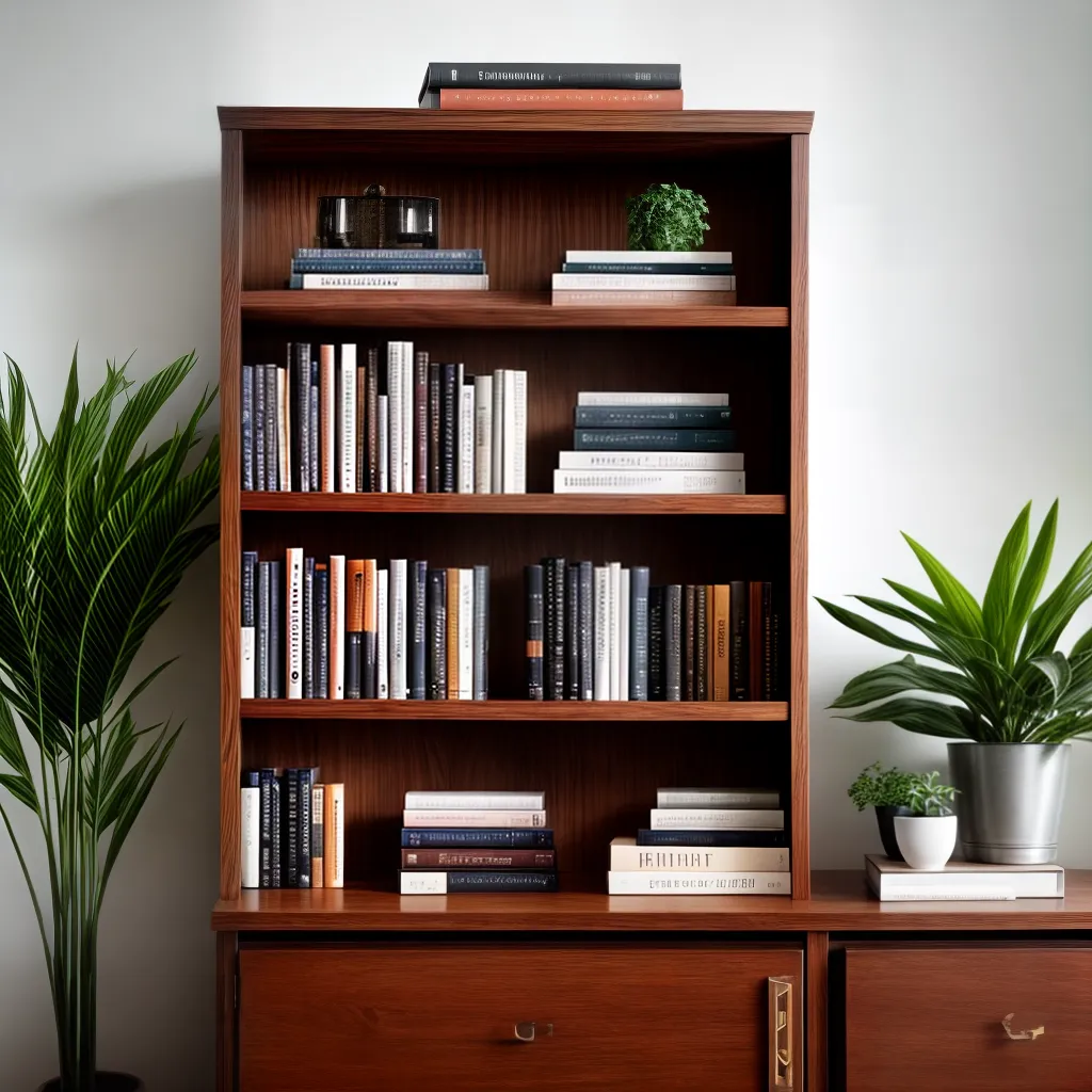 Por que ter uma estante é importante na decoração masculina 1 Fotos estante livros madeira decoracao plantas