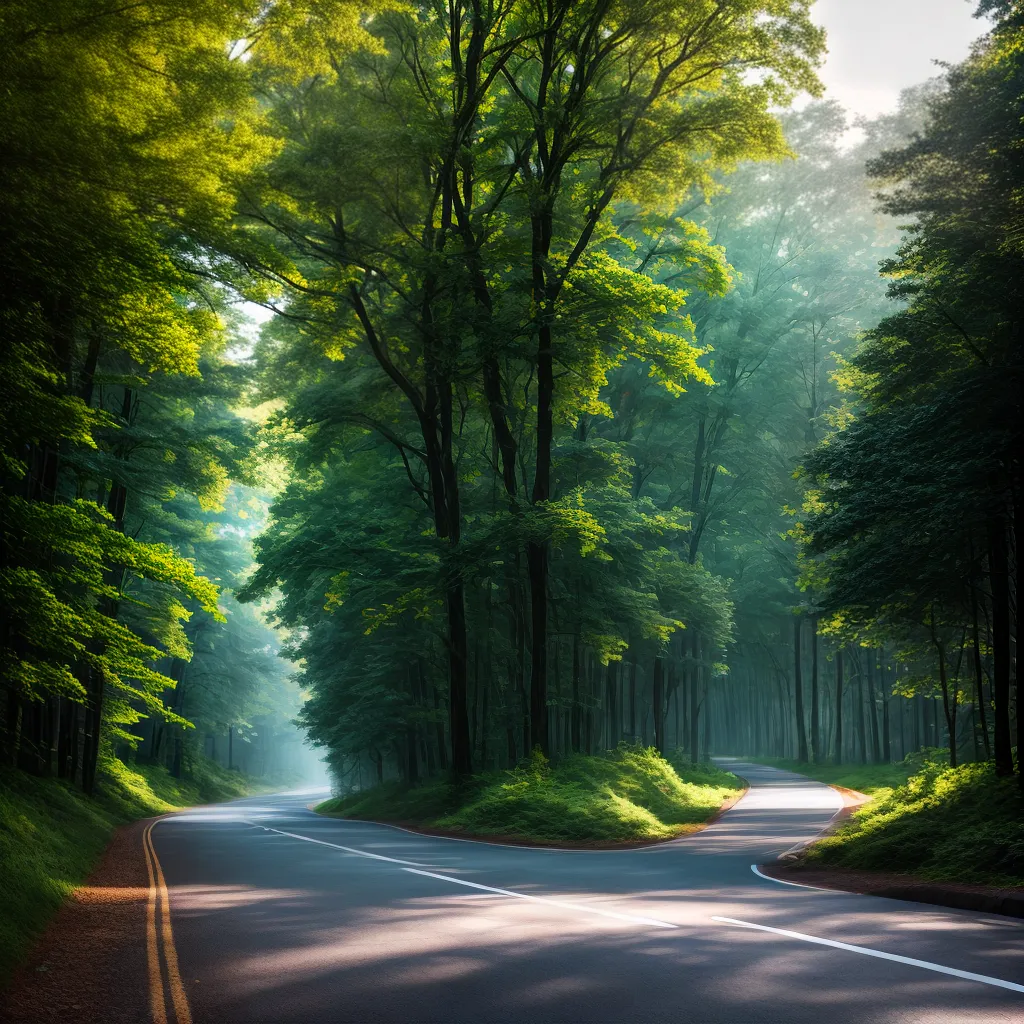 Fotos estrada curvas verde motorista foco