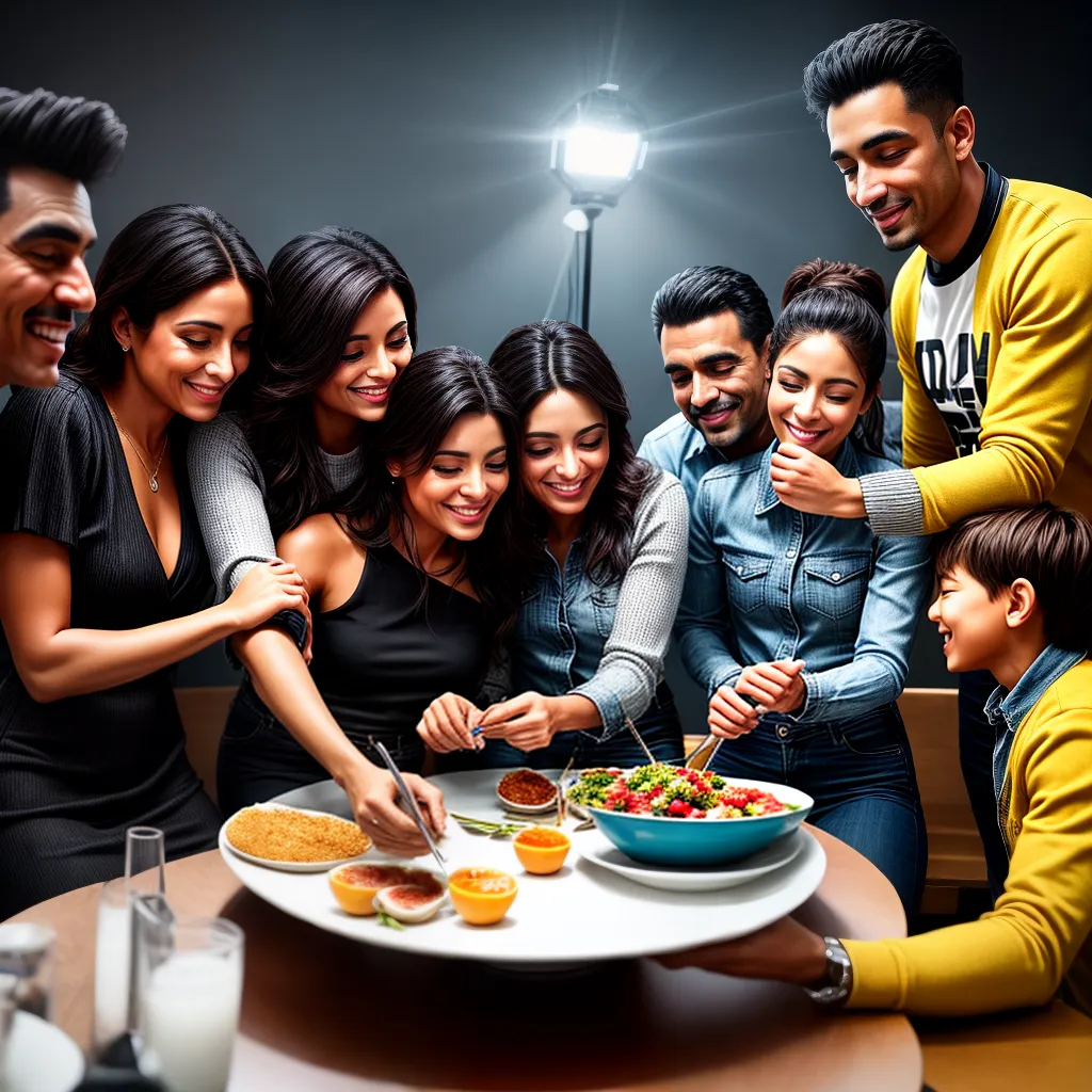 Título do blog: Como fortalecer a relação entre pais e filhos através do diálogo 2 Fotos familia mesa conversa sorriso