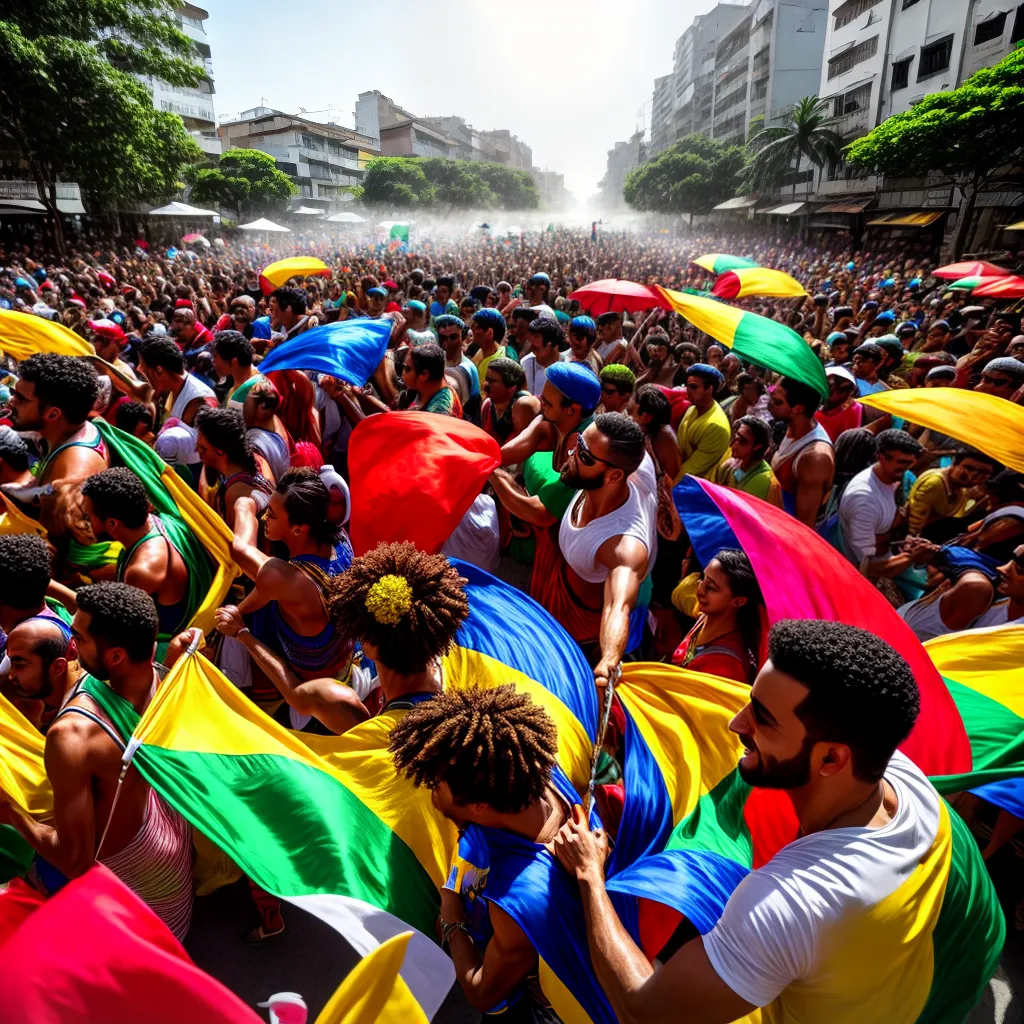 Fotos festa brasileira danca musica bandeira